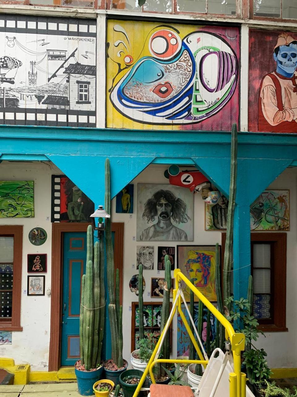 Art Hostel Casa Chaman Valparaíso Exteriör bild